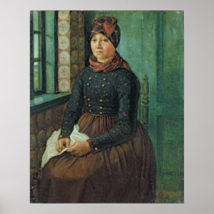 Girl from Fano, 1834 Poster