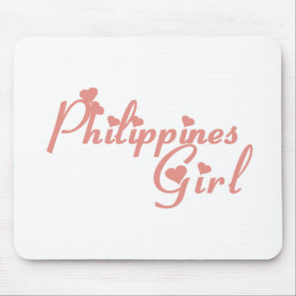 Girl from Philippines Mouse Pad