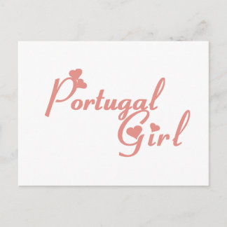 Girl from Portugal Postcard