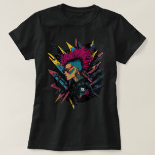 Girl From The Country Punk Rock New Wave Design  T-Shirt