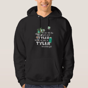 Girl From Tyler Patriotic Proud Girl From Tyler Hoodie