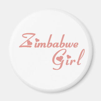 Girl from Zimbabwe Magnet