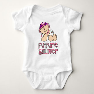 Girl future Soldier Baby Bodysuit