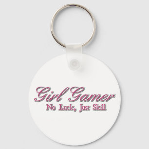 Girl Gamer Key Ring