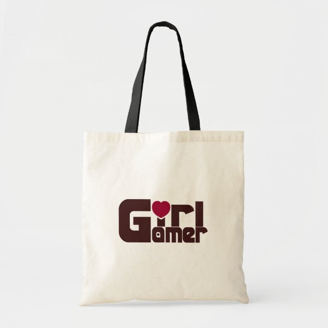 Girl Gamer Tote Bag (Front)