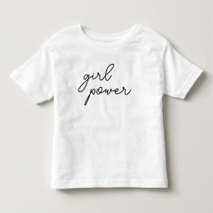 Girl Gang Cute Girl Power Modern Quote Design Toddler T-Shirt