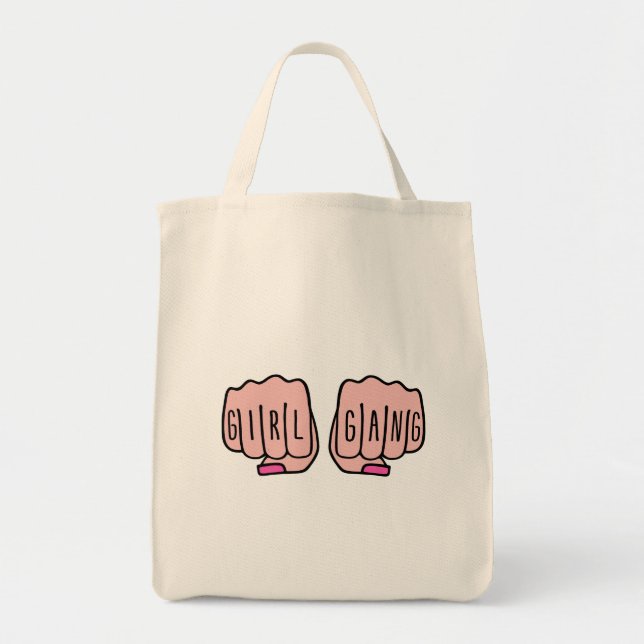 Girl gang tote bag (Front)