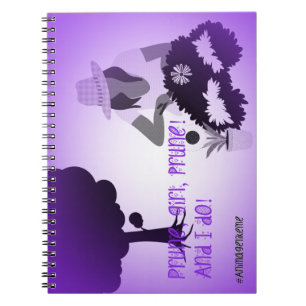 Girl Gardener Notebook
