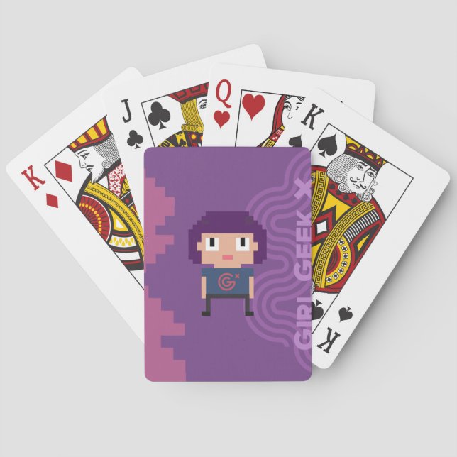 Girl Geek X: Playing Cards (Back)
