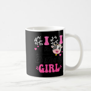 Girl Gigi Birthday Farm Cow 1st Coffee Mug