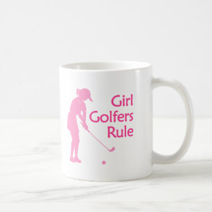 Girl Golfers Rule Coffee Mug