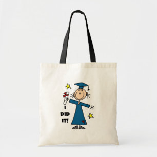 Girl Graduate Tote Bag