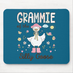 Girl Grammie Silly Goose Birthday Family Mouse Pad