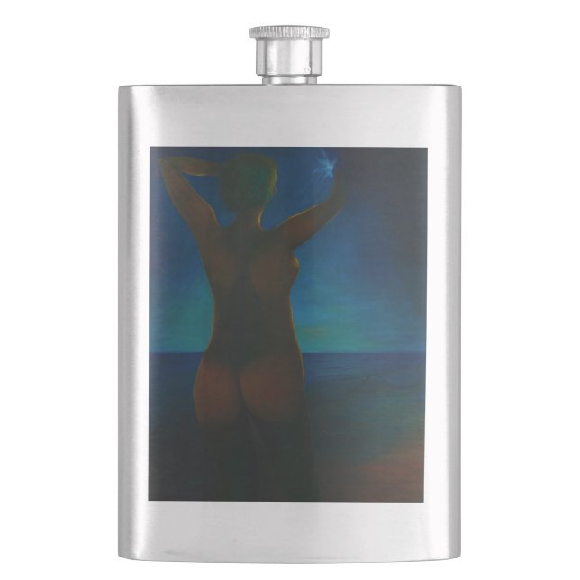 Girl Hip Flask (Front)