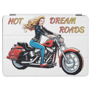 Girl Hot Dream Roads iPad Air Cover