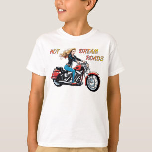 Girl Hot Dream Roads T-Shirt