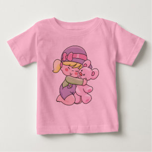 Girl Hugging Bear Tshirts and Gifts