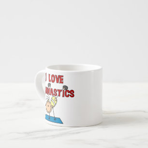 Girl I Love Gymnastics Espresso Cup