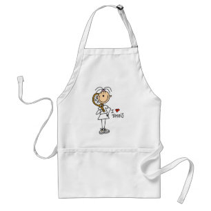 Girl I Love Tennis Tshirts and Gifts Standard Apron