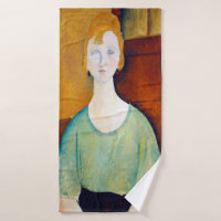 Girl in a Green Blouse, Modigliani