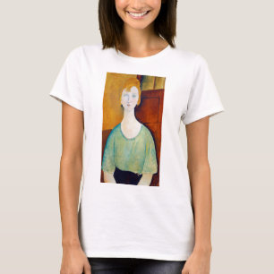 Girl in a Green Blouse, Modigliani T-Shirt