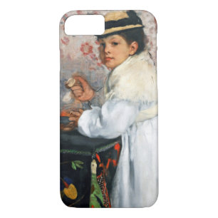 Girl in a Hat, Edgar Degas iPhone 8/7 Case