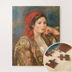 Girl in a Spanish Jacket, Renoir  Jigsaw Puzzle