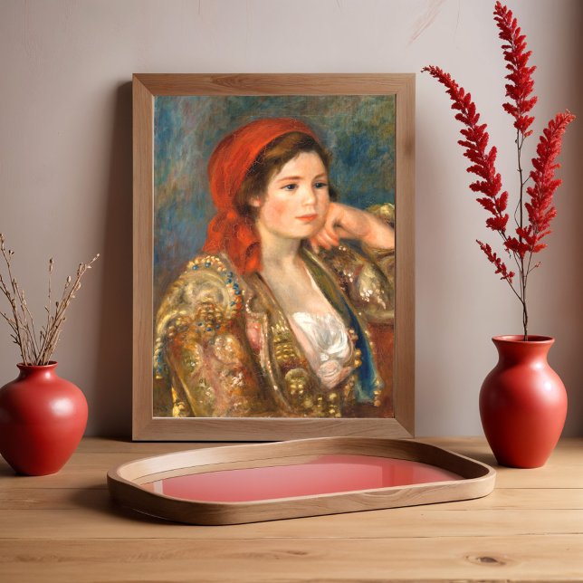 Girl in a Spanish Jacket, Renoir  Poster (Creator Uploaded)