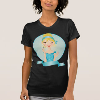 Girl in blue T-Shirt