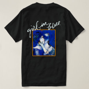 GIRL IN BLUE UNISEX T-SHIRT