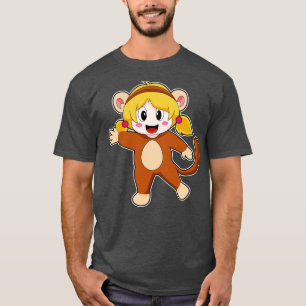 Girl in Costume as Monkey T-Shirt