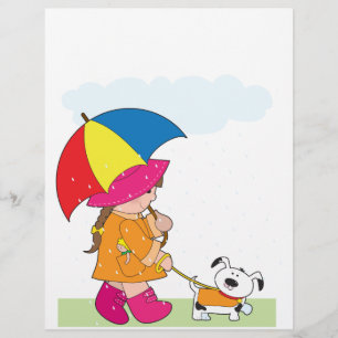 Girl in Rain