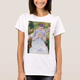 Girl in the Garden, Mary Cassatt T-Shirt