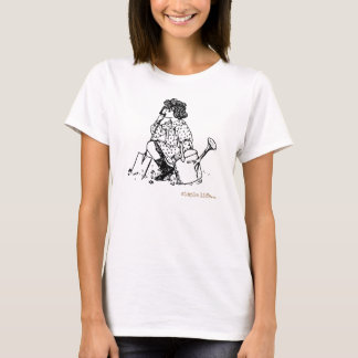 Girl in the garden t-shirt