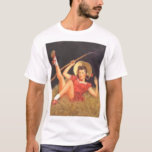 Girl in the Hay T-Shirt (Front)