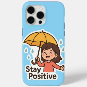 Girl in the rain… but with a smile  iPhone 15 pro max case