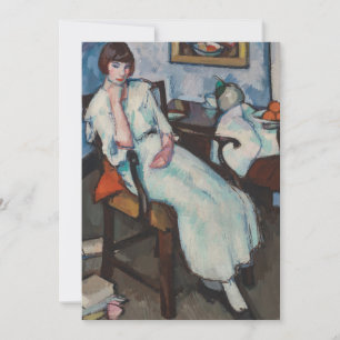 Girl in White Samuel John Peploe