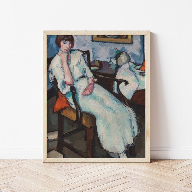 Girl in White | Samuel John Peploe Poster (Creator Uploaded)