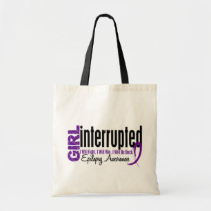 Girl Interrupted 1 Epilepsy Tote Bag