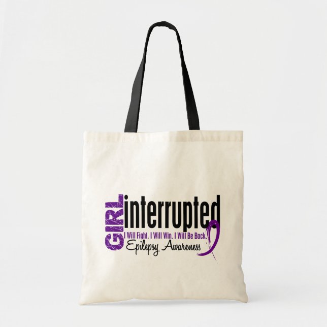 Girl Interrupted 1 Epilepsy Tote Bag (Front)