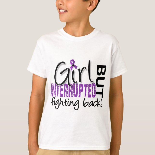 Girl Interrupted 2 Epilepsy T-Shirt (Front)