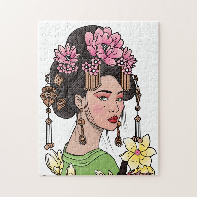 Girl Jigsaw Puzzle (Vertical)