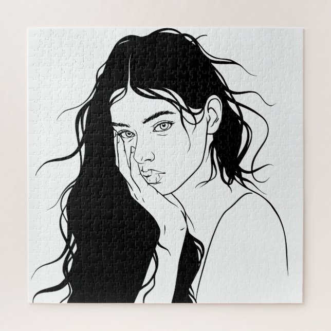 Girl Jigsaw Puzzle (Vertical)