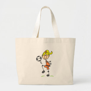 Girl Juggling Soccer Ball Bag