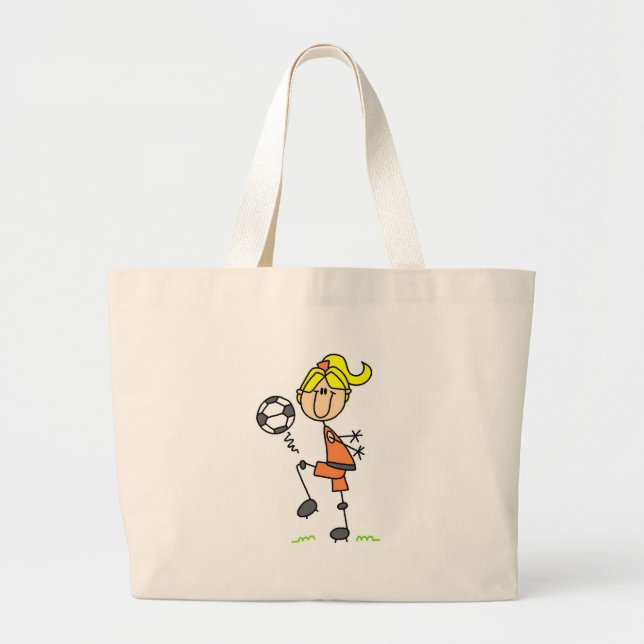 Girl Juggling Soccer Ball Bag (Front)