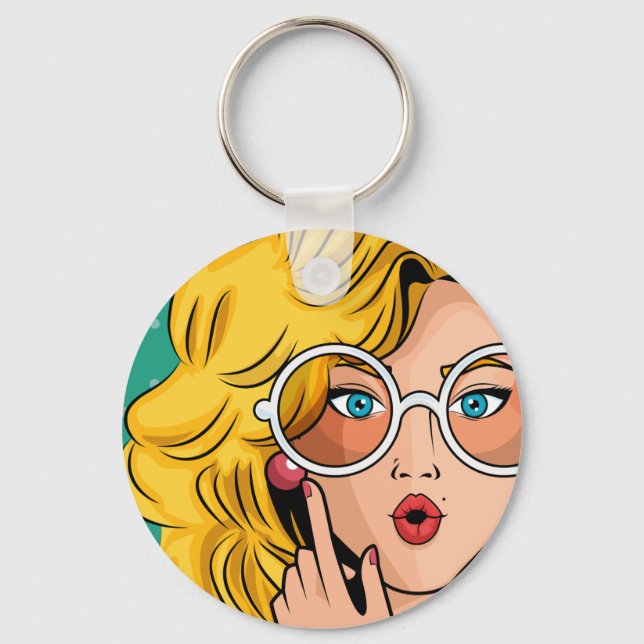 Girl Key Ring (Front)