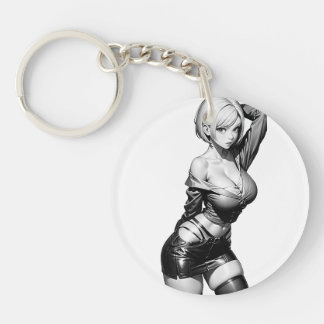 Girl  Keychain