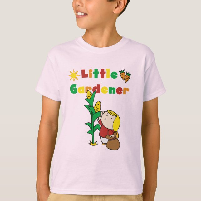Girl Little Gardener Tshirts and Gifts (Front)