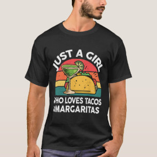 Girl Love Taco Margarita-shirt Women Mexican Cinco T-Shirt