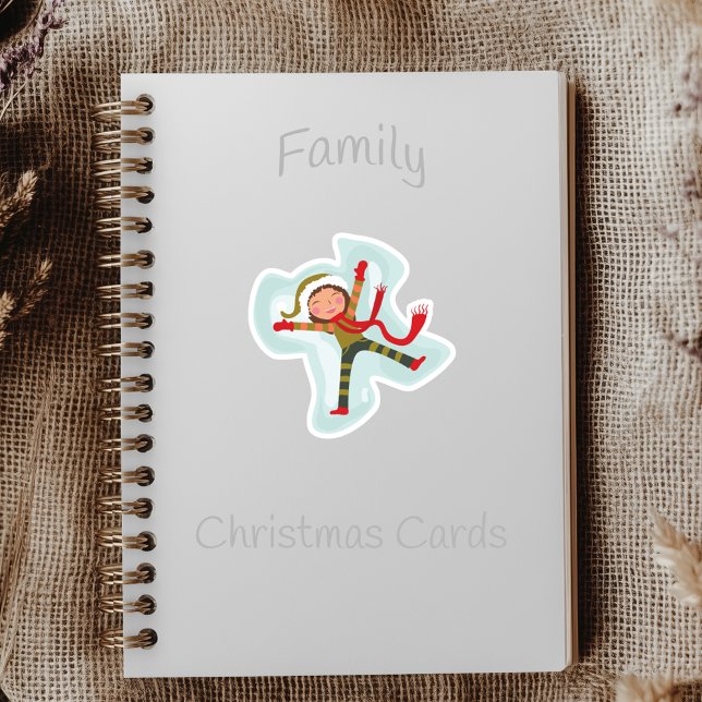 Girl Making A Snow Angel (Creator Uploaded)